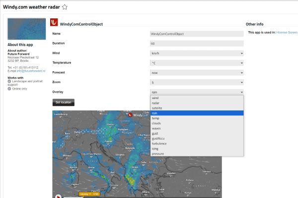 castit weather app implementation