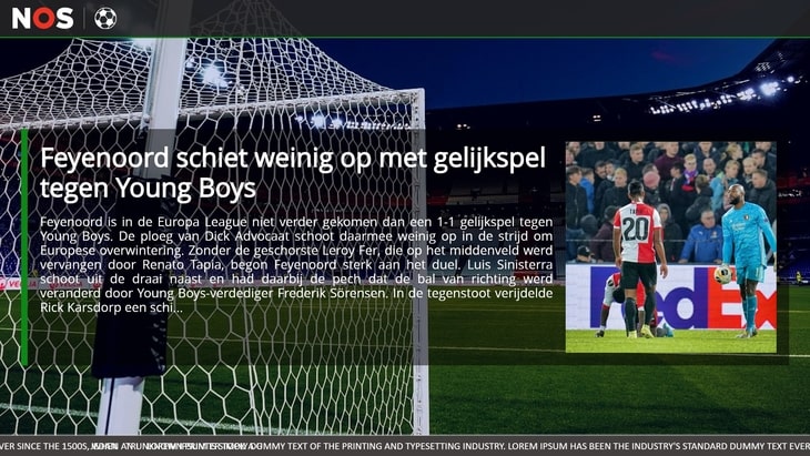 NOS.nl Dutch Football News