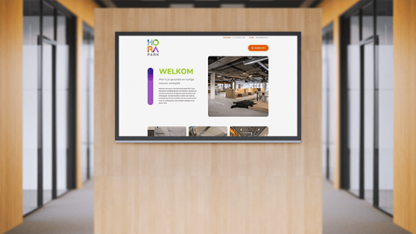 HoraPark using Castit Digital Signage Software